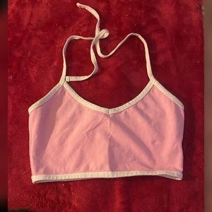 Brandy Melville Bubblegum Cloe Halter Top